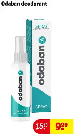 Kruidvat Odaban deodorant aanbieding