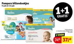 Kruidvat Pampers billendoekjes aanbieding