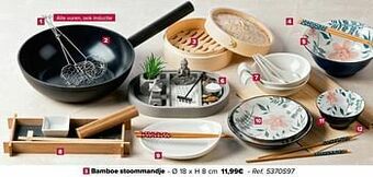 Carrefour Bamboe stoommandje aanbieding