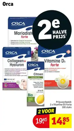 Kruidvat Vitamine D3 Forte aanbieding