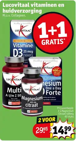 Kruidvat Lucovitaal magnesium citraat aanbieding