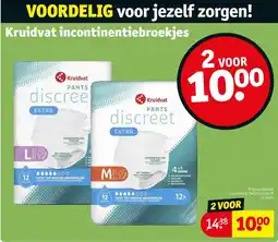 Kruidvat Kruidvat incontinentiebroekjes aanbieding