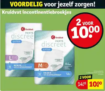 Kruidvat Kruidvat incontinentiebroekjes aanbieding
