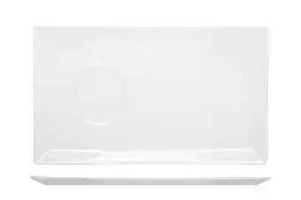 Makro Aro Onderbord 24 x 15 cm wit 6 stuks aanbieding
