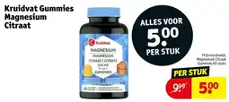 Kruidvat Kruidvat Magnesium Citraat Gummies aanbieding