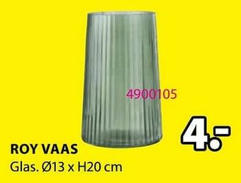 Jysk Roy vaas aanbieding