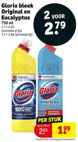 Kruidvat Glorix bleek aanbieding