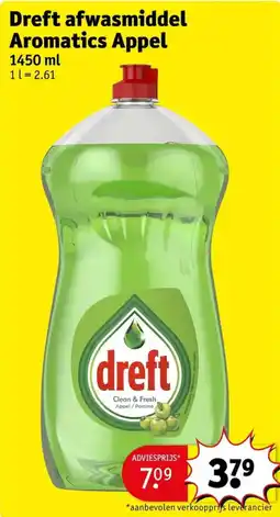 Kruidvat Dreft afwasmiddel aanbieding
