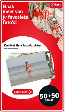 Kruidvat Kruidvat Merk fotoafdrukken aanbieding