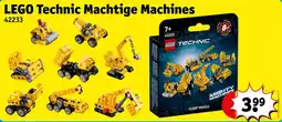 Kruidvat LEGO Technic Machtige Machines aanbieding