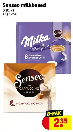 Kruidvat Senseo milkbased aanbieding