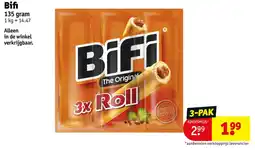 Kruidvat Bifi the original 3x roll aanbieding