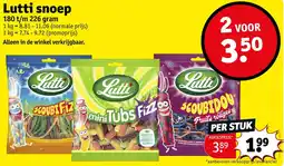 Kruidvat Lutti snoep aanbieding