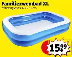 Kruidvat Familiezwembad xl aanbieding