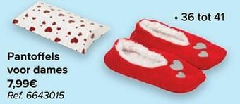 Carrefour Pantoffels voor dames aanbieding