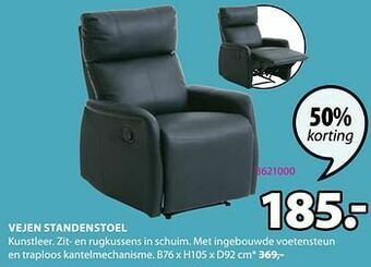 Jysk Vejen standenstoel aanbieding