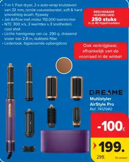 Carrefour Dreame Multistyler AirStyle Pro aanbieding