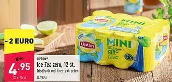 ALDI Ice tea zero aanbieding