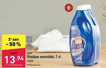ALDI Vloeibaar wasmiddel aanbieding