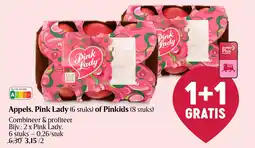 Delhaize Appels, Pink Lady of Pinkids aanbieding