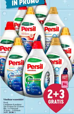 Delhaize Vloeibaar wasmiddel Persil aanbieding
