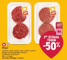 Delhaize Burger aanbieding