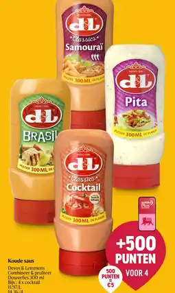 Delhaize Koude saus aanbieding