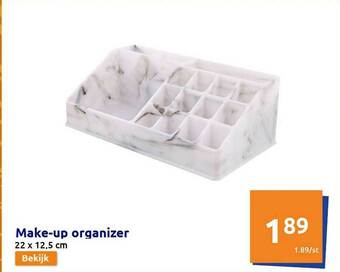 Action Make-up Organizer aanbieding