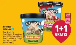 Delhaize Roomijs in beker aanbieding