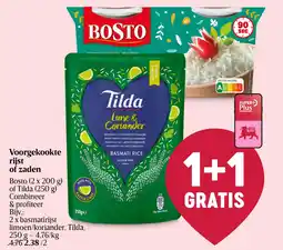 Delhaize Voorgekookte rijst of zaden aanbieding