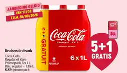 Delhaize Bruisende drank Coca-Cola aanbieding