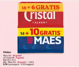 Delhaize Pilsbier Maes aanbieding