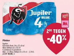 Delhaize Pilsbier Jupiler Blue aanbieding