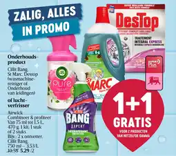 Delhaize Onderhoudsproduct of luchtverfrisser aanbieding