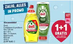 Delhaize Afwasmiddel Dreft aanbieding