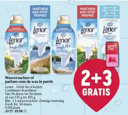 Delhaize Wasverzachter of parfum voor de was in parels aanbieding