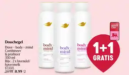 Delhaize Douchegel Dove - body + mind aanbieding