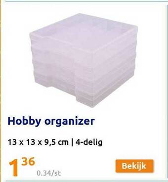 Action Hobby Organizer aanbieding
