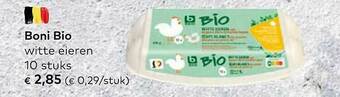 Bio Planet Boni Bio Witte Eieren aanbieding