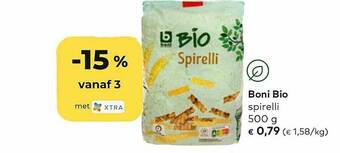 Bio Planet Boni Bio Spirelli aanbieding