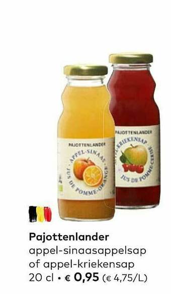 Bio Planet Pajottenlander Appel Sinaasappelsap Of Appel Kriekensap aanbieding