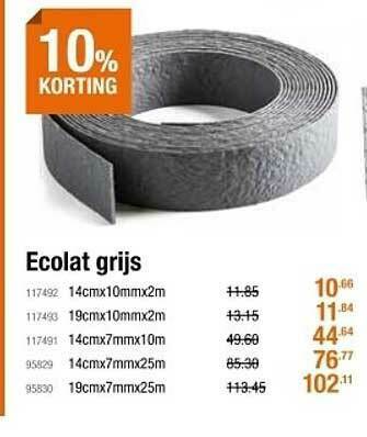 Cevo Ecolat Grijs aanbieding