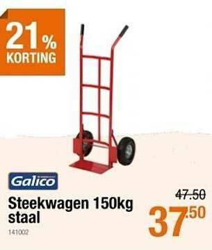 Steekwagen Staal