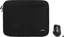 Coolblue BlueBuilt Laptophoes breedte 31 cm 13 inch M Zwart + Maximus Muis aanbieding