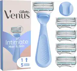 Coolblue Gillette Venus Intimate + 5 Navulmesjes aanbieding