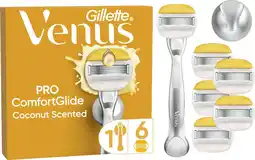 Coolblue Gillette Venus Pro ComfortGlide + 6 Navulmesjes aanbieding