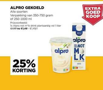 Jumbo Alpro Gekoeld aanbieding