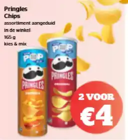 Spar Pringles Chips aanbieding