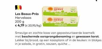 Bio Planet Les Beaux Prés Hervekaas aanbieding