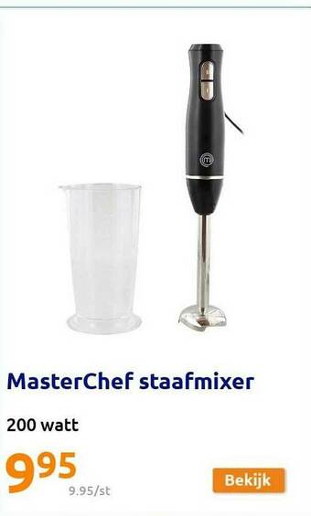 Action Masterchef Staafmixer aanbieding